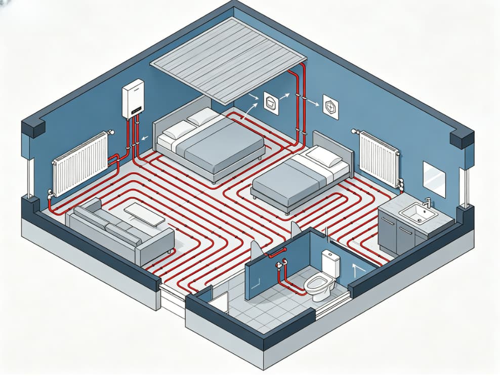 low power heat pump