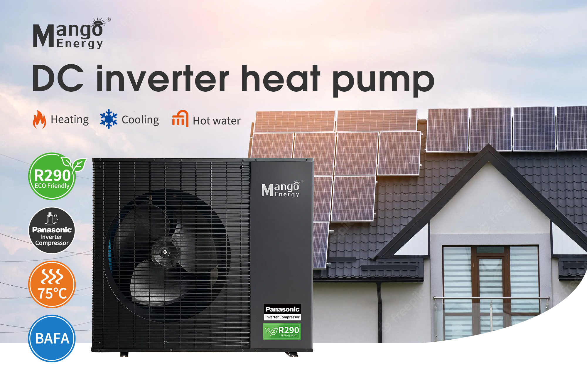 inverter air source heat pump